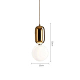 ChandeliersDecor.com-Pendant Lights-Glass Ball Pendant Light - Illuminate Your Space with Elegance