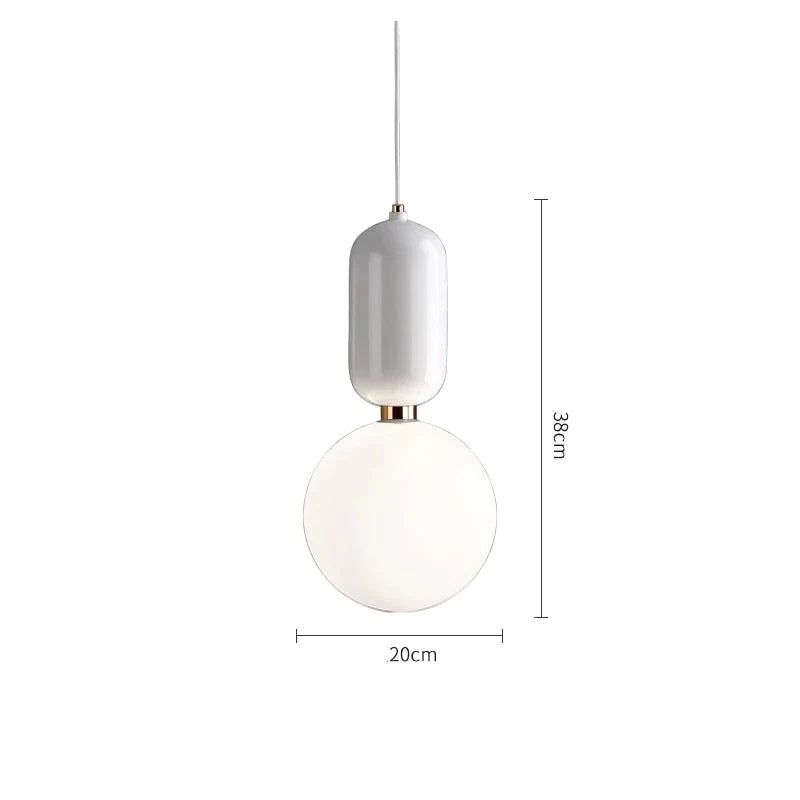 ChandeliersDecor.com-Pendant Lights-Glass Ball Pendant Light - Illuminate Your Space with Elegance