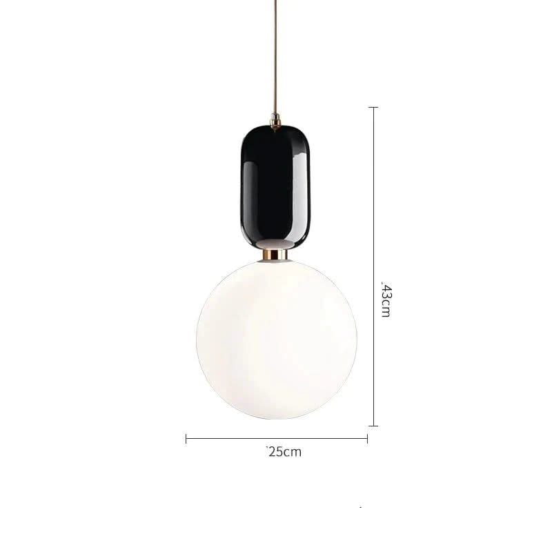 Glass Ball Pendant Light - Illuminate Your Space with Elegance-ChandeliersDecor.com
