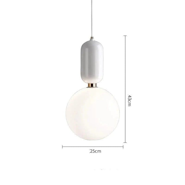 Glass Ball Pendant Light - Illuminate Your Space with Elegance-ChandeliersDecor.com