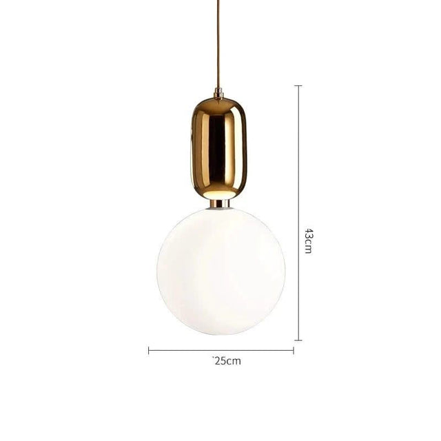 Glass Ball Pendant Light - Illuminate Your Space with Elegance-ChandeliersDecor.com