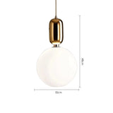 ChandeliersDecor.com-Pendant Lights-Glass Ball Pendant Light - Illuminate Your Space with Elegance