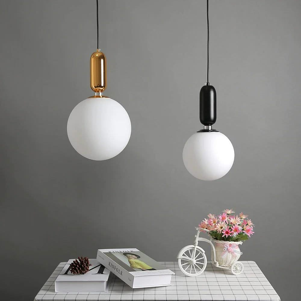 Glass Ball Pendant Light - Illuminate Your Space with Elegance-ChandeliersDecor.com