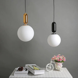 ChandeliersDecor.com-Pendant Lights-Glass Ball Pendant Light - Illuminate Your Space with Elegance