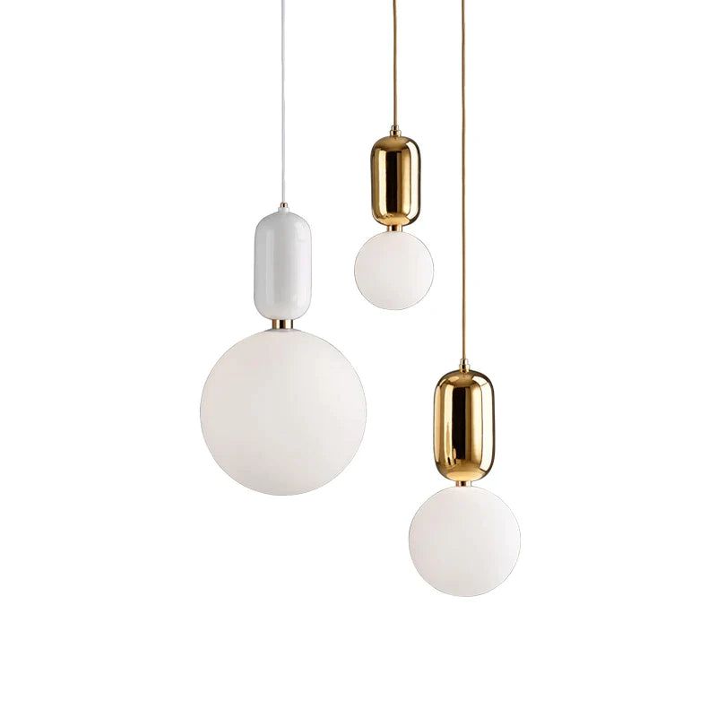 ChandeliersDecor.com-Pendant Lights-Glass Ball Pendant Light - Illuminate Your Space with Elegance
