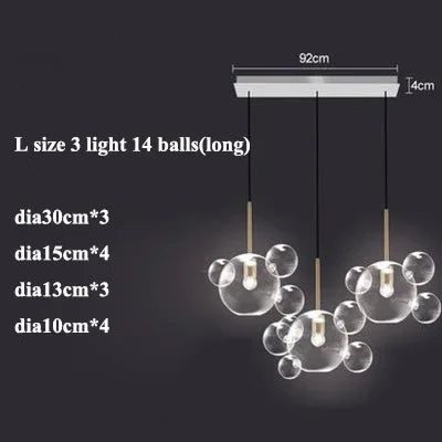 ChandeliersDecor.com-Pendant Lights-Glass Ball Pendant Lights: Exquisite Illumination Options