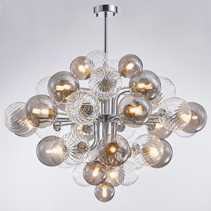 ChandeliersDecor.com-Chandeliers-Glass Balls Chandelier: Exquisite Lighting Fixture