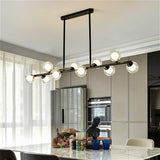 ChandeliersDecor.com-Kitchen Island-Glass Balls Chandelier: Find Exquisite Lighting Fixtures