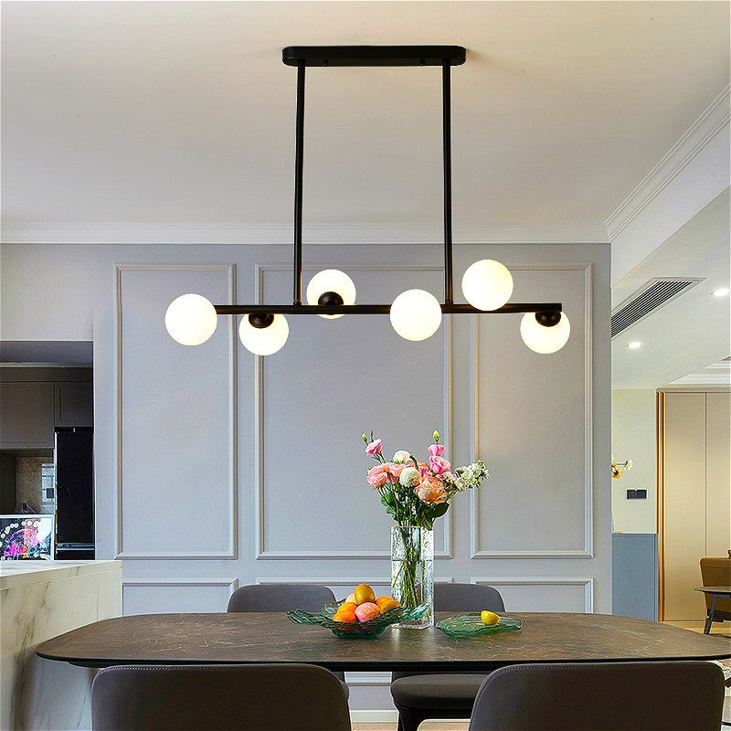 ChandeliersDecor.com-Kitchen Island-Glass Balls Chandelier: Find Exquisite Lighting Fixtures
