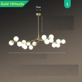 ChandeliersDecor.com-Chandeliers-Glass Balls Chandelier - Handcrafted Beauty and Elegance