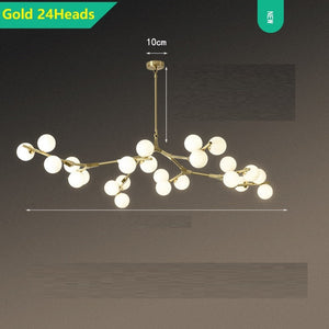 ChandeliersDecor.com-Chandeliers-Glass Balls Chandelier - Handcrafted Beauty and Elegance