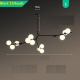 ChandeliersDecor.com-Chandeliers-Glass Balls Chandelier - Handcrafted Beauty and Elegance