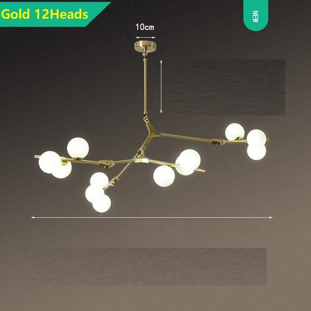 Glass Balls Chandelier - Handcrafted Beauty and Elegance-ChandeliersDecor.com