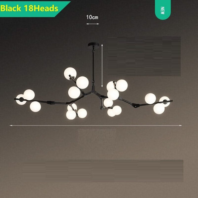 Glass Balls Chandelier - Handcrafted Beauty and Elegance-ChandeliersDecor.com
