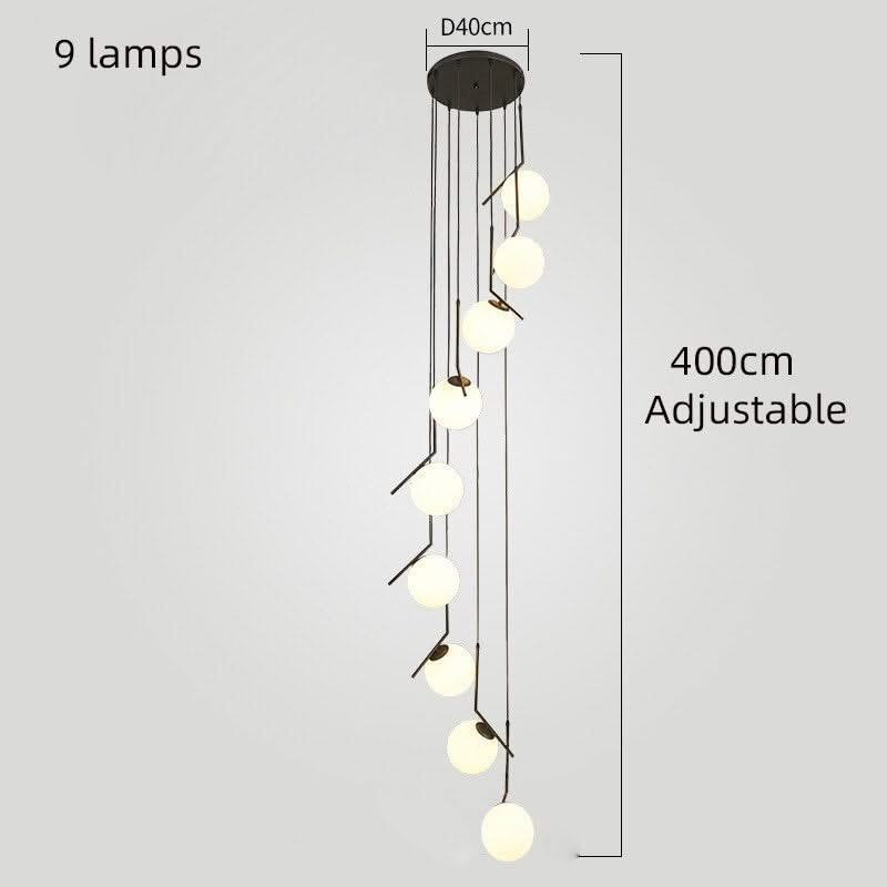 Glass Balls Chandelier - Stylish Lighting Fixtures-ChandeliersDecor.com