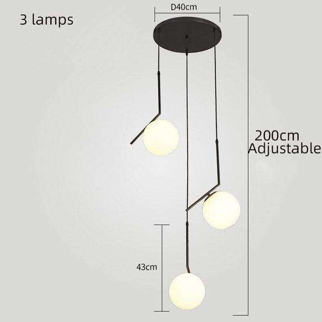 Glass Balls Chandelier - Stylish Lighting Fixtures-ChandeliersDecor.com