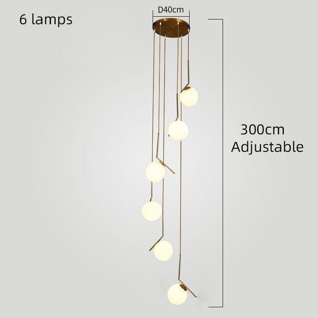 Glass Balls Chandelier - Stylish Lighting Fixtures-ChandeliersDecor.com