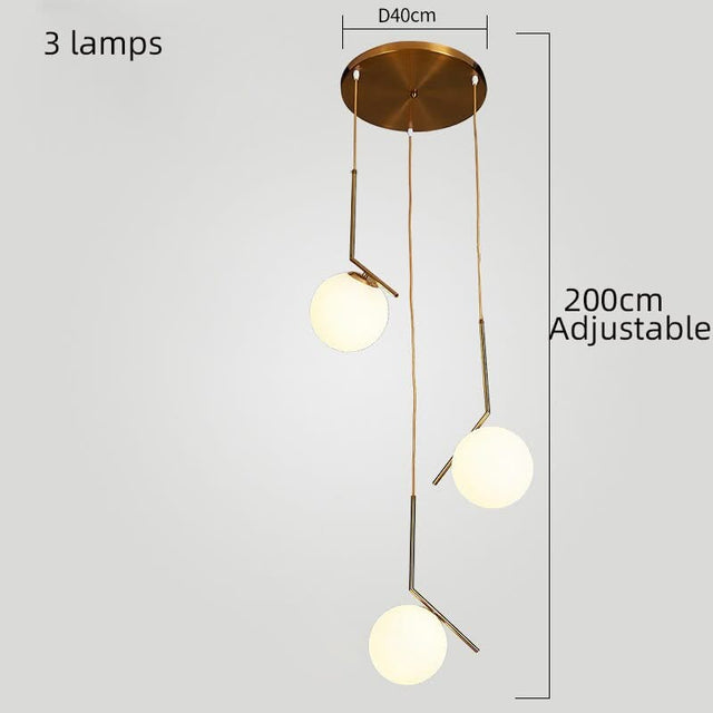 Glass Balls Chandelier - Stylish Lighting Fixtures-ChandeliersDecor.com