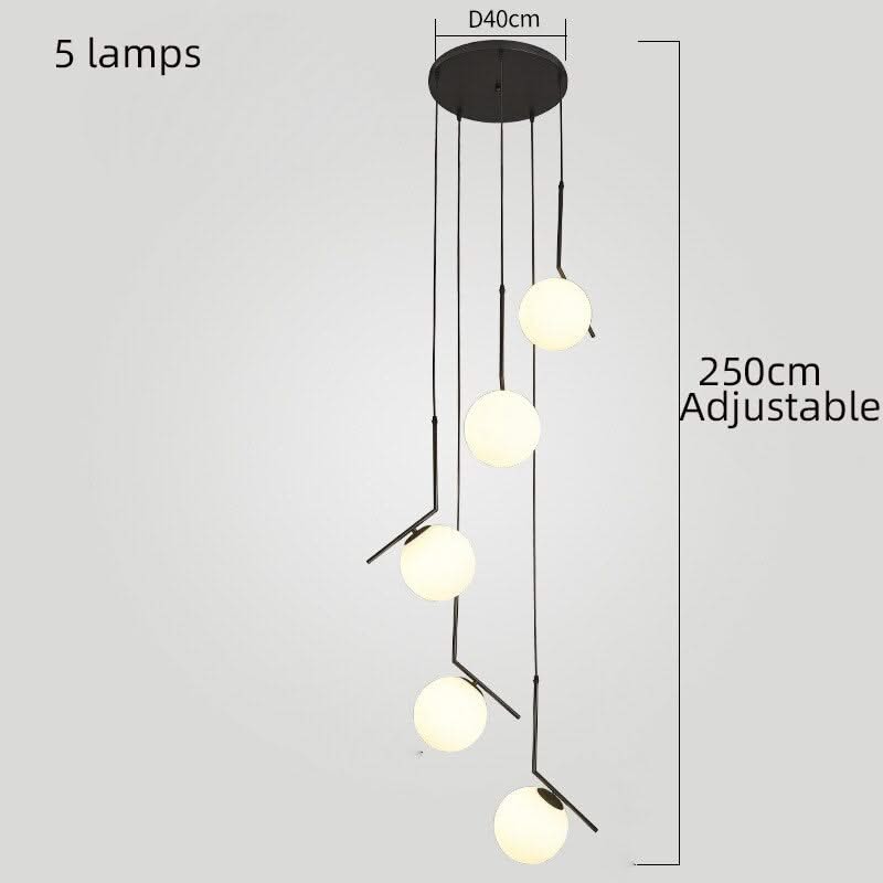 Glass Balls Chandelier - Stylish Lighting Fixtures-ChandeliersDecor.com