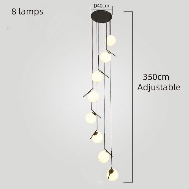 Glass Balls Chandelier - Stylish Lighting Fixtures-ChandeliersDecor.com