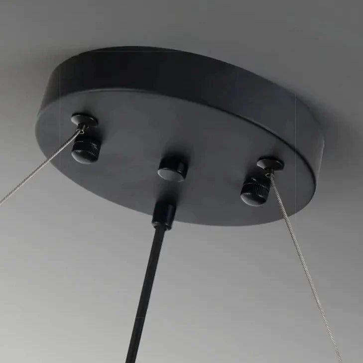 ChandeliersDecor.com-Ceiling Chandelier-Glass Chambers LED Chandelier - Modern Elegance in Every Detail