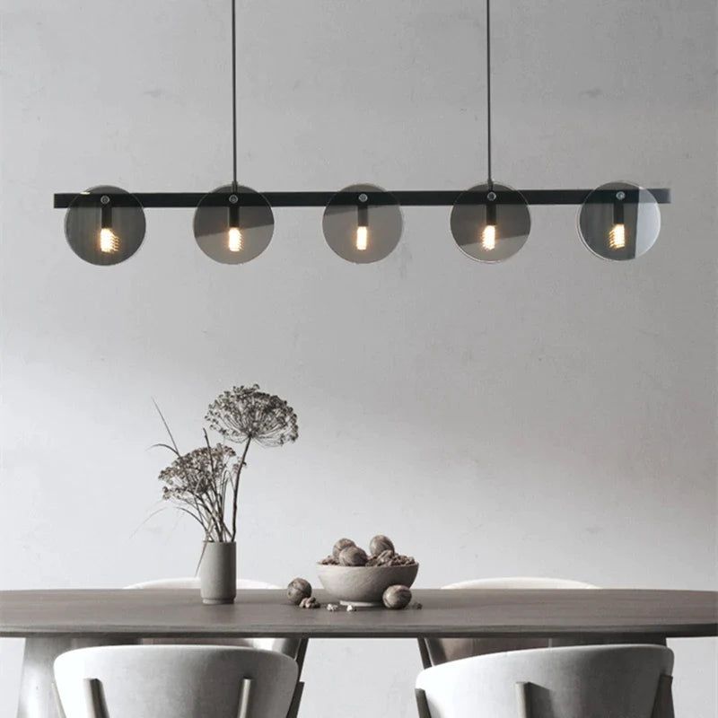 ChandeliersDecor.com-Ceiling Chandelier-Glass Chambers LED Chandelier - Modern Elegance in Every Detail
