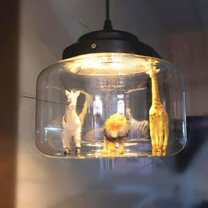 ChandeliersDecor.com-Kids Room Nursery Lighting-Glass Lamp Cafe Kindergarten Study Kids Room Lights