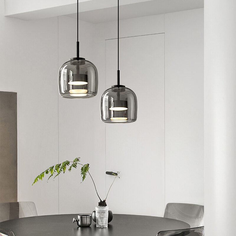 ChandeliersDecor.com-Pendant Lights-Glass LED Pendant Hanging Lamp For Dining Room
