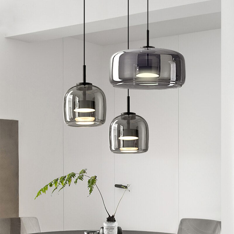 ChandeliersDecor.com-Pendant Lights-Glass LED Pendant Hanging Lamp For Dining Room
