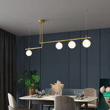 ChandeliersDecor.com-Kitchen Island-Globe Chandelier: Elegant Lighting for a Striking Ambiance