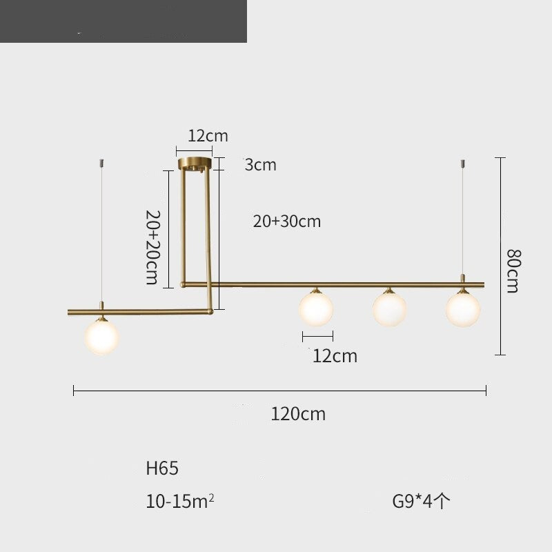 ChandeliersDecor.com-Kitchen Island-Globe Chandelier: Elegant Lighting for a Striking Ambiance