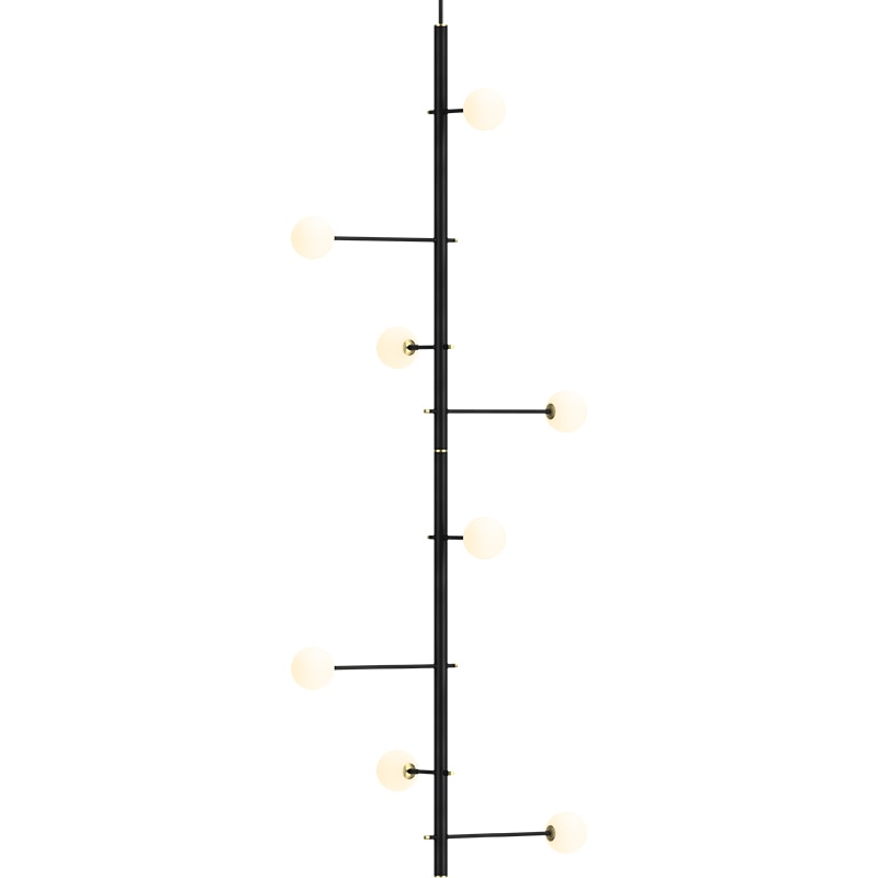 ChandeliersDecor.com-Staircase Chandelier-Globe Stems Chandelier: Exquisite Lighting Fixture