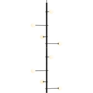 ChandeliersDecor.com-Staircase Chandelier-Globe Stems Chandelier: Exquisite Lighting Fixture