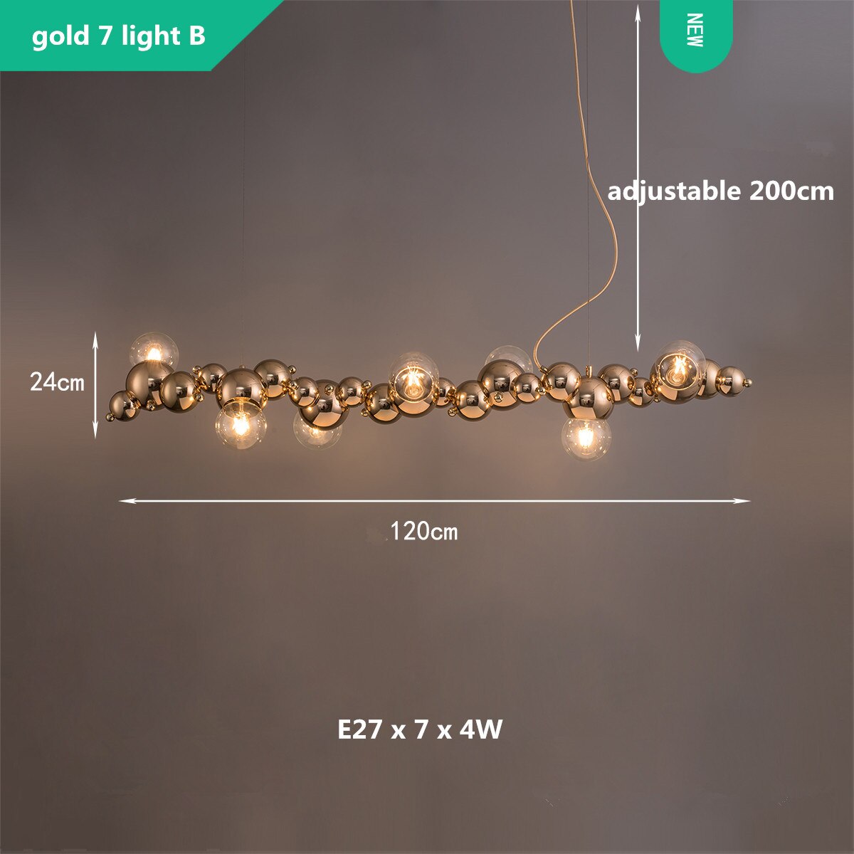 ChandeliersDecor.com-Kitchen Island-Globes Lustre Chandelier: Elegant and Radiant Lighting