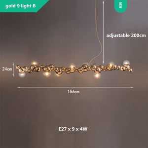 ChandeliersDecor.com-Kitchen Island-Globes Lustre Chandelier: Elegant and Radiant Lighting
