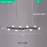 ChandeliersDecor.com-Kitchen Island-Globes Lustre Chandelier: Elegant and Radiant Lighting