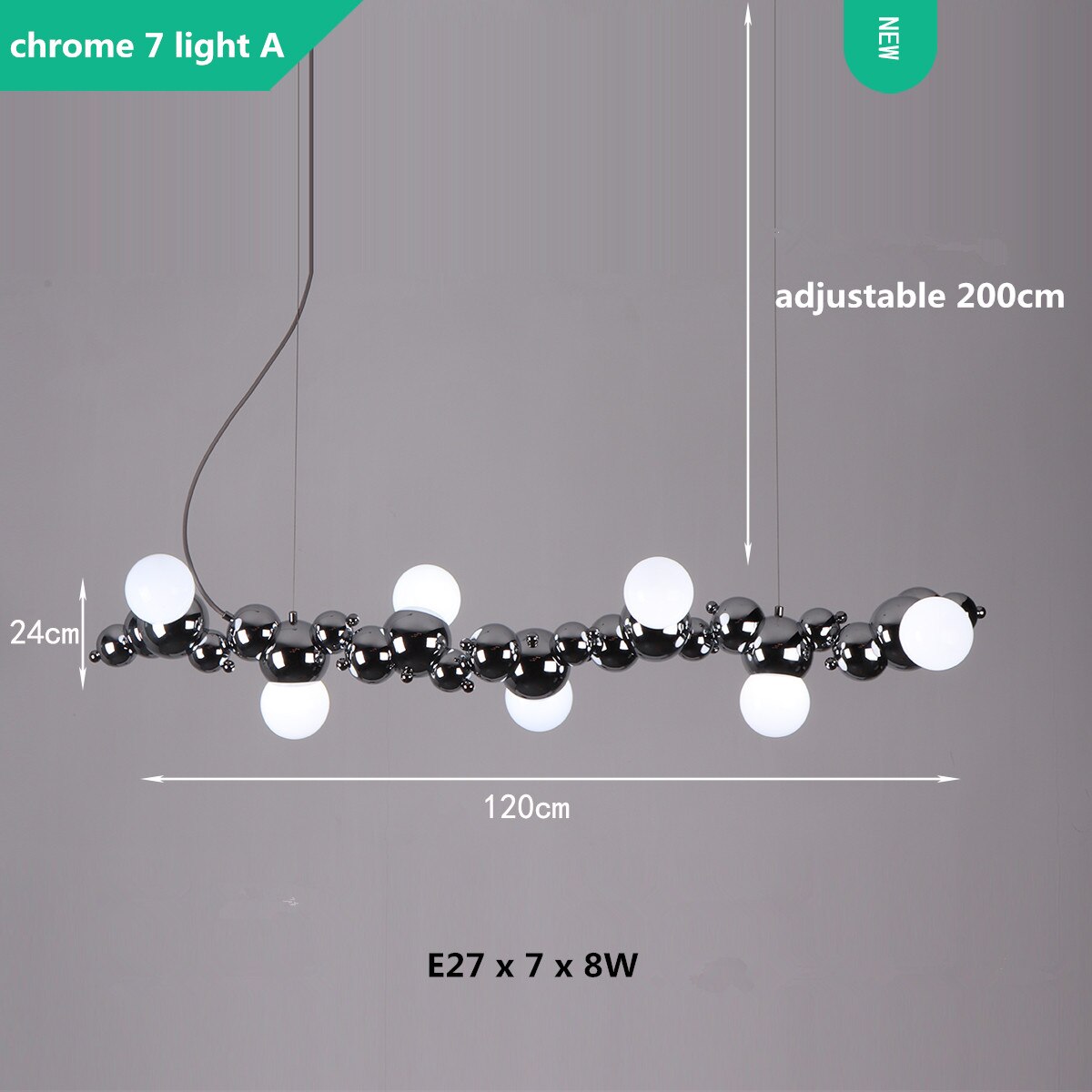ChandeliersDecor.com-Kitchen Island-Globes Lustre Chandelier: Elegant and Radiant Lighting