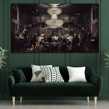 ChandeliersDecor.com-Godfather Wall Art-Godfather Scarface Character Canvas Wall Art