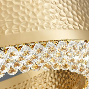 ChandeliersDecor.com-Ceiling Chandelier-Gold Crystal Chandelier - Elegant Lighting Solution