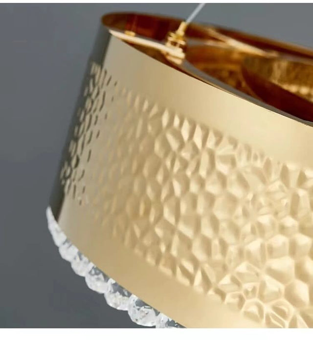 Gold Crystal Chandelier - Elegant Lighting Solution-ChandeliersDecor.com