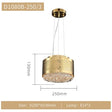 Gold Crystal Chandelier - Elegant Lighting Solution-ChandeliersDecor.com