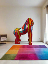 ChandeliersDecor.com-Supreme Sculptures-Gorilla Fiberglass Resin Pop Art Finish Sculpture