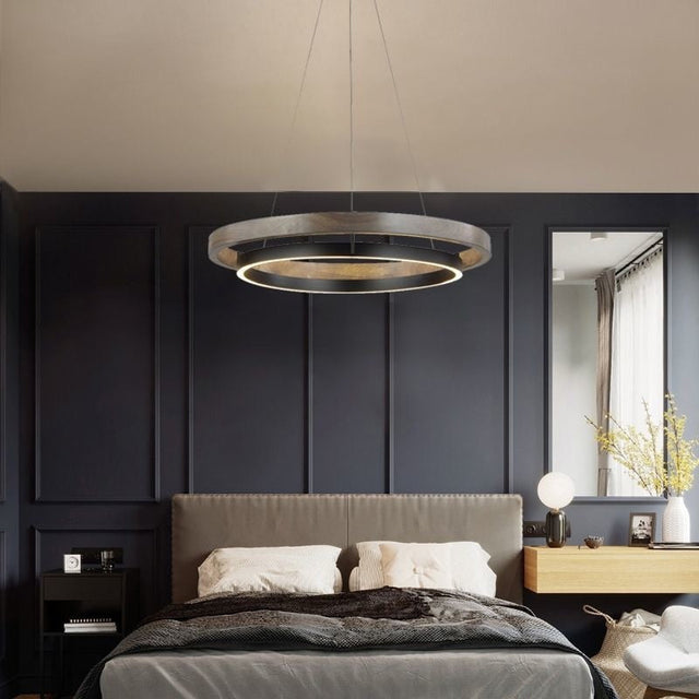 ChandeliersDecor.com-Ceiling Chandelier-Grace LED Chandelier - Double Circular Chandelier