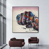 ChandeliersDecor.com-Wall Posters-Graffiti Art Modern Fist Inspirational Canvas Wall Art