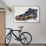 ChandeliersDecor.com-Wall Posters-Graffiti Artwork Sneakers Canvas Wall Art