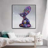 ChandeliersDecor.com-Wall Posters-Graffiti Balloon Dog Canvas Art - Balloon Dog Poster