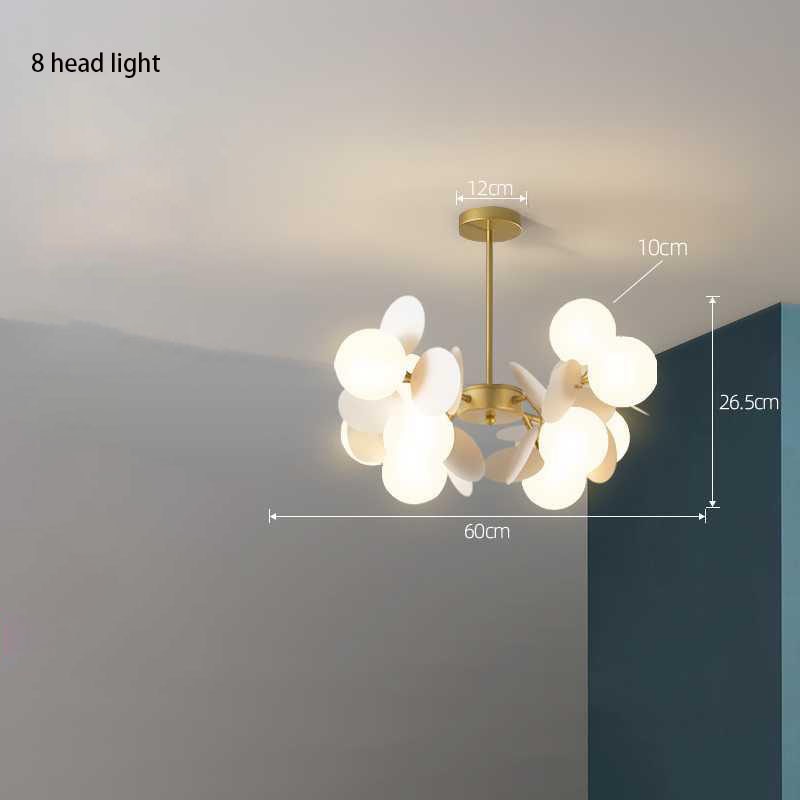 ChandeliersDecor.com-Ceiling Chandelier-Grape Design Glass Chandelier - Unique & Elegant Lighting