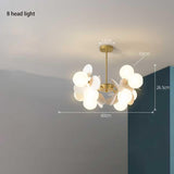 ChandeliersDecor.com-Ceiling Chandelier-Grape Design Glass Chandelier - Unique & Elegant Lighting