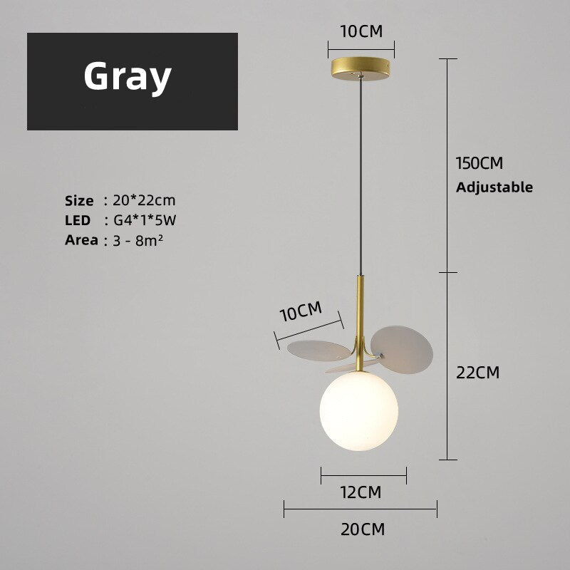 ChandeliersDecor.com-Ceiling Chandelier-Grape Design Glass Chandelier - Unique & Elegant Lighting