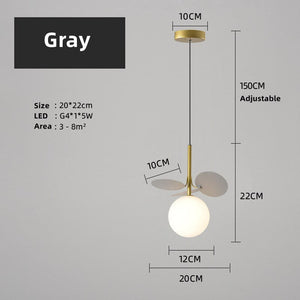 ChandeliersDecor.com-Ceiling Chandelier-Grape Design Glass Chandelier - Unique & Elegant Lighting